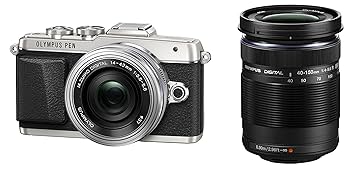 ミラーレス一眼 OLYMPUS - OLYMPUS e-pl7 レンタル] OLYMPUS PEN E-PL7 ダブルズームキット ブラック